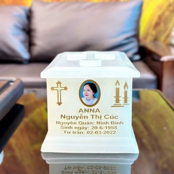 Hủ cốt đá trắng