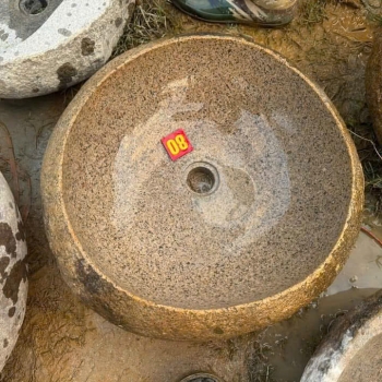Lavabo đá nguyên khối